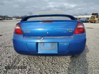 2005 Dodge Neon SXT with VIN 1B3ES56C55D194668, listed as a Copart auction lot 43542445 with Not provided miles and Salvage title. Bid and sale history available at DreamBid. Image 6.