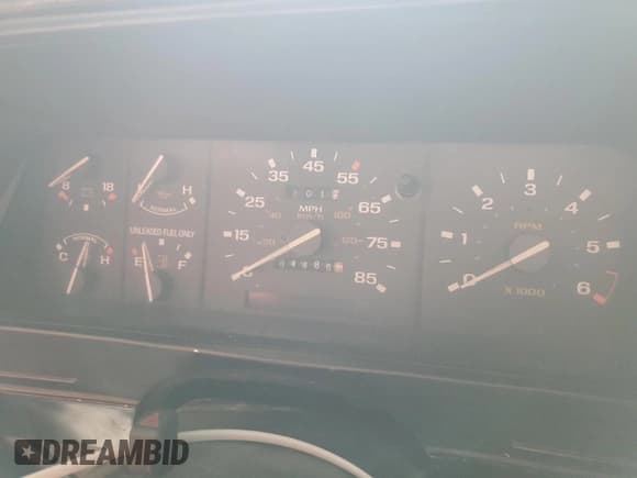 ✅ 1989 Ford Ranger • VIN: 1FTCR15T1KPB01716 • Lot: 54721875. Listed on Copart with 64,486 mi. Free auction sales archive from the USA and detailed vehicle history report at DreamBid. Image 9.