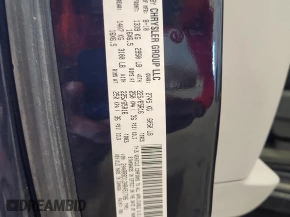 ✅ 2010 Chrysler Town & Country Touring Plus • VIN: 2A4RR8D12AR451706 • Lot: 90633365. Wystawiony na Copart z przebiegiem 207 519 mil. Bezpłatny archiwum sprzedaży aukcyjnych z USA i szczegółowy raport historii pojazdu na DreamBid. Zdjęcie 13.