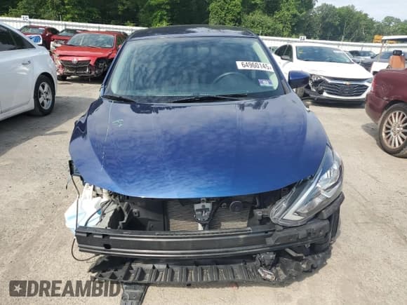 ✅ 2019 Nissan Sentra S • VIN: 3N1AB7AP0KY359122 • Lot: 64960145. Listed on Copart with 76,538 mi. Free auction sales archive from the USA and detailed vehicle history report at DreamBid. Image 5.