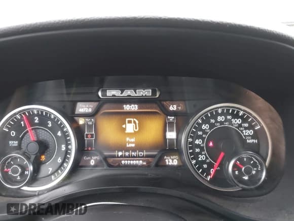 ✅ 2022 Ram 1500 Big Horn • VIN: 1C6SRFBT4NN161302 • Lot: 42290630. Listed on IAAI with 32,805 mi. Free auction sales archive from the USA and detailed vehicle history report at DreamBid. Image 7.