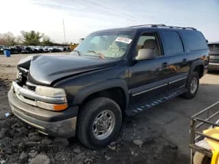 ✅ 2002 Chevrolet Suburban LS • VIN: 3GNGK26U42G214719 • Лот: 48887665. Опубликован ранее на Copart с пробегом 244 199 миль. Бесплатный доступ к архиву аукционных продаж из США и подробный отчёт об истории автомобиля на DreamBid. Изображение 1.