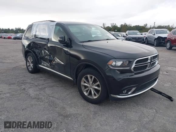 ✅ 2014 Dodge Durango Limited • VIN: 1C4RDHDG3EC402098 • Lot: 43587186. Wystawiony na IAAI z przebiegiem 135 660 mil. Bezpłatny archiwum sprzedaży aukcyjnych z USA i szczegółowy raport historii pojazdu na DreamBid. Zdjęcie 1.