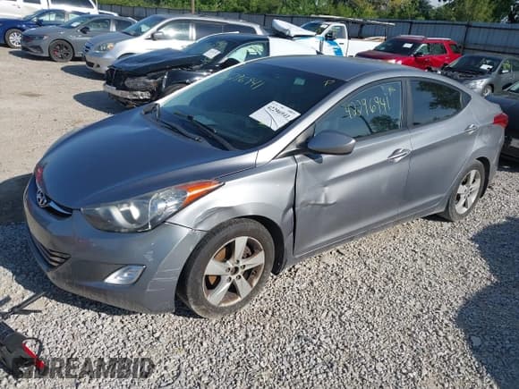✅ 2012 Hyundai Elantra Limited • VIN: KMHDH4AE2CU455811 • Lot: 42296941. Listed on IAAI with 230,105 mi. Free auction sales archive from the USA and detailed vehicle history report at DreamBid. Image 2.