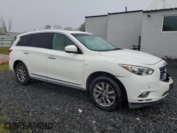 ✅ 2014 Infiniti QX60 • VIN: 5N1AL0MM5EC522598 • Lot: 90660045. Listed on Copart with 176,114 mi. Free auction sales archive from the USA and detailed vehicle history report at DreamBid. Image 4.
