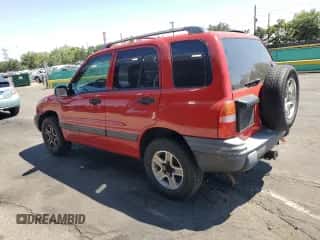2003 Chevrolet Tracker с VIN 2CNBJ134136939532, выставлен на аукционе Copart как лот 68782145 с пробегом 162 827 миль миль и Списание • Salvage title. История ставок и продаж доступна на DreamBid. Изображение 2.