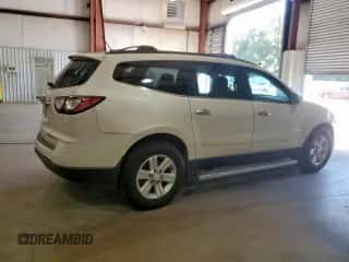 2013 Chevrolet Traverse LT z VIN 1GNKRJKD9DJ179103, wystawiony jako Copart lot #80102935 z przebiegiem 185 235 mil mil oraz Szkoda całkowita • Salvage title. Historia ofert i sprzedaży dostępna na DreamBid. Obrazek 3.