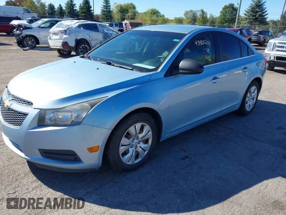 2012 Chevrolet Cruze LS with VIN 1G1PC5SH3C7307656, listed as a IAAI auction lot 43405251 with 145,162 mi miles and . Bid and sale history available at DreamBid. Image 2.