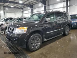 ✅ 2015 Nissan Armada Platinum • VIN: 5N1AA0NEXFN609321 • Lot: 67210275. Listed on Copart with 94,115 mi. Free auction sales archive from the USA and detailed vehicle history report at DreamBid. Image 1.