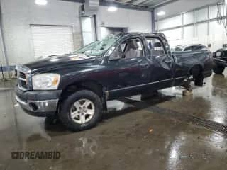 2008 Dodge 1500 Laramie with VIN 1D7HU18228J237930, listed as a Copart auction lot 73613374 with 171,450 mi miles and Salvage title. Bid and sale history available at DreamBid. Image 1.