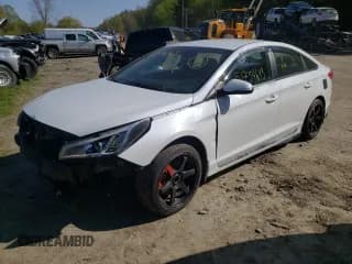 ✅ 2017 Hyundai Sonata Sport • VIN: 5NPE34AB6HH564481 • Лот: 51734643. Опубликован ранее на Copart с пробегом 93 092 миль. Бесплатный доступ к архиву аукционных продаж из США и подробный отчёт об истории автомобиля на DreamBid. Изображение 1.