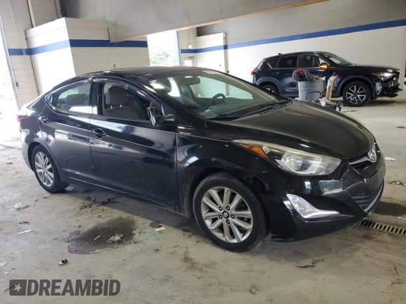 ✅ 2015 Hyundai Elantra SE • VIN: KMHDH4AE5FU379358 • Lot: 66410335. Listed on Copart with 118,507 mi. Free auction sales archive from the USA and detailed vehicle history report at DreamBid. Image 4.
