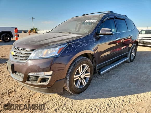 ✅ 2016 Chevrolet Traverse LT • VIN: 1GNKRGKD0GJ191390 • Lot: 81984245. Wystawiony na Copart z przebiegiem 82 677 mil. Bezpłatny archiwum sprzedaży aukcyjnych z USA i szczegółowy raport historii pojazdu na DreamBid. Zdjęcie 1.
