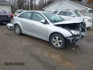 ✅ 2014 Chevrolet Cruze 1LT • VIN: 1G1PC5SB6E7246284 • Lot: 43720380. Listed on IAAI with 154,455 mi. Free auction sales archive from the USA and detailed vehicle history report at DreamBid. Image 1.