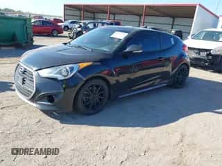 2016 Hyundai Veloster Turbo with VIN KMHTC6AE9GU261675, listed as a IAAI auction lot 43472782 with 158,995 mi miles and . Bid and sale history available at DreamBid. Image 2.