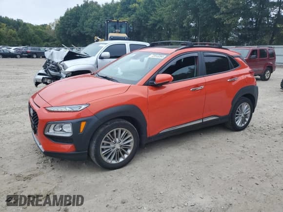 ✅ 2020 Hyundai Kona SEL Plus • VIN: KM8K6CAA8LU540057 • Лот: 72913264. Опубликован ранее на Copart с пробегом 36 395 миль. Бесплатный доступ к архиву аукционных продаж из США и подробный отчёт об истории автомобиля на DreamBid. Изображение 1.