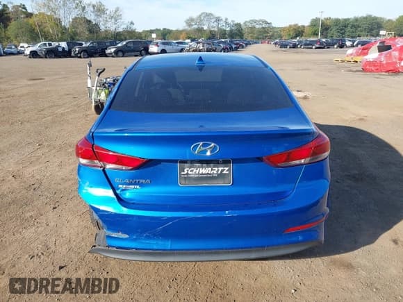 ✅ 2017 Hyundai Elantra SE • VIN: KMHD84LF0HU224547 • Lot: 43372298. Listed on IAAI with 75,414 mi. Free auction sales archive from the USA and detailed vehicle history report at DreamBid. Image 16.