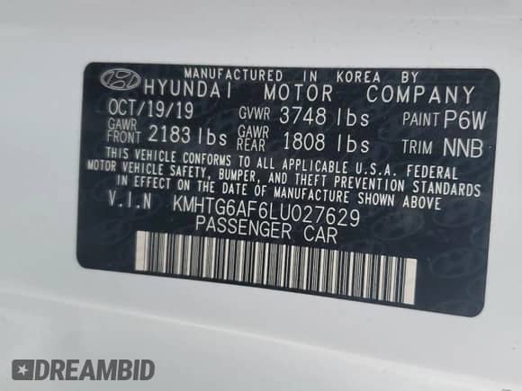 2020 Hyundai Veloster 2.0 z VIN KMHTG6AF6LU027629, wystawiony jako Copart lot #76408204 z przebiegiem 74 849 mil mil oraz Szkoda całkowita • Salvage title. Historia ofert i sprzedaży dostępna na DreamBid. Obrazek 13.