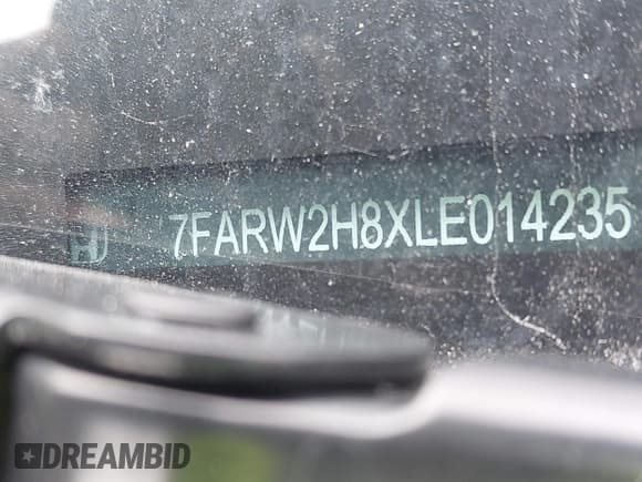 ✅ 2020 Honda CR-V EX-L • VIN: 7FARW2H8XLE014235 • Lot: 43391794. Listed on IAAI with 130,988 mi. Free auction sales archive from the USA and detailed vehicle history report at DreamBid. Image 9.