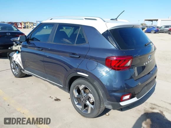 ✅ 2023 Hyundai Venue SEL • VIN: KMHRC8A32PU227274 • Lot: 41359663. Listed on IAAI with 30,211 mi. Free auction sales archive from the USA and detailed vehicle history report at DreamBid. Image 3.
