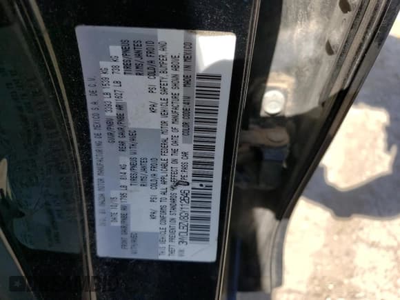 ✅ 2016 Scion iA • VIN: 3MYDLBZV8GY112646 • Лот: 51481723. Опубликован ранее на Copart с пробегом 98 781 миль. Бесплатный доступ к архиву аукционных продаж из США и подробный отчёт об истории автомобиля на DreamBid. Изображение 14.