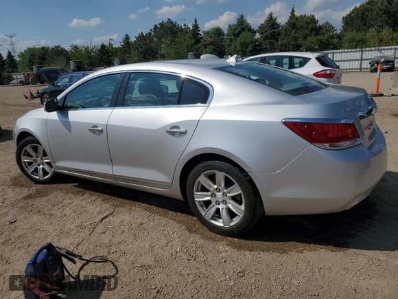 ✅ 2012 Buick LaCrosse Leather • VIN: 1G4GC5E39CF183868 • Lot: 57038605. Listed on Copart with 78,622 mi. Free auction sales archive from the USA and detailed vehicle history report at DreamBid. Image 2.
