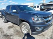 ✅ 2019 Chevrolet Colorado 4WD LT • VIN: 1GCGTCEN1K1210079 • Lot: 43589808. Listed on IAAI with 160,159 mi. Free auction sales archive from the USA and detailed vehicle history report at DreamBid. Image 1.