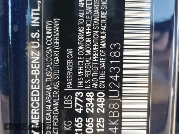 ✅ 2018 Mercedes-Benz C 300 • VIN: 55SWF4KB8JU243183 • Лот: 86616775. Опубликован ранее на Copart с пробегом 77 960 миль. Бесплатный доступ к архиву аукционных продаж из США и подробный отчёт об истории автомобиля на DreamBid. Изображение 12.