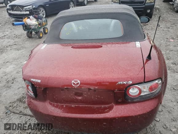 ✅ 2006 Mazda MX-5 Miata Sport • VIN: JM1NC25FX60115705 • Lot: 90540835. Listed on Copart with 62,414 mi. Free auction sales archive from the USA and detailed vehicle history report at DreamBid. Image 6.