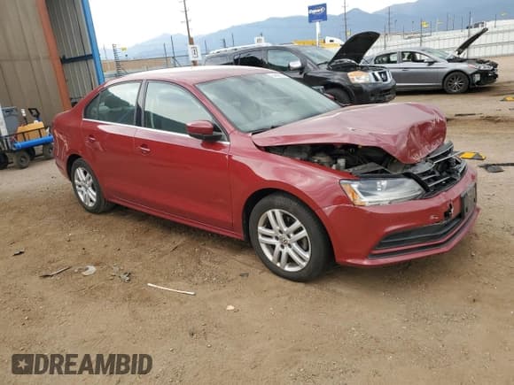 ✅ 2017 Volkswagen Jetta S • VIN: 3VW2B7AJ9HM247851 • Lot: 64442855. Listed on Copart with 126,608 mi. Free auction sales archive from the USA and detailed vehicle history report at DreamBid. Image 4.