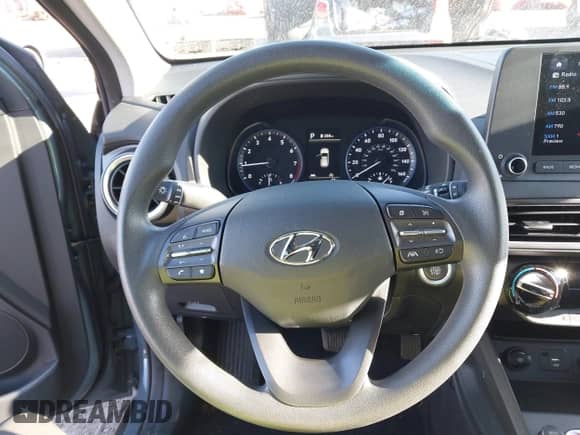 2022 Hyundai Kona SEL with VIN KM8K6CAB9NU838323, listed as a IAAI auction lot 43528116 with 27,859 mi miles and . Bid and sale history available at DreamBid. Image 19.