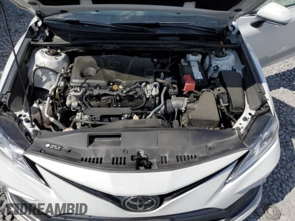 2022 Toyota Camry LE with VIN 4T1R11BK5NU055998, listed as a Copart auction lot 71433375 with 42,943 mi miles and Salvage title. Bid and sale history available at DreamBid. Image 11.