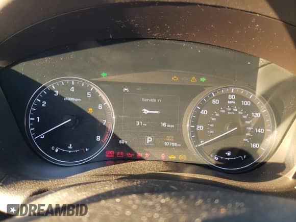 2015 Hyundai Genesis 3.8L z VIN KMHGN4JE6FU038458, wystawiony jako Copart lot #79600744 z przebiegiem 97 798 mil mil oraz Szkoda całkowita • Salvage title. Historia ofert i sprzedaży dostępna na DreamBid. Obrazek 9.