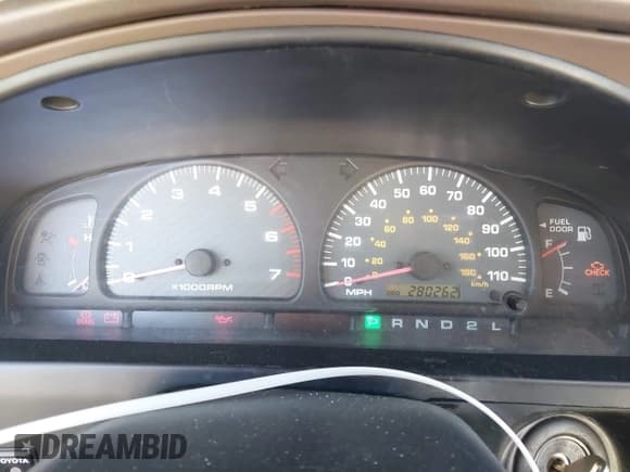 ✅ 1999 Toyota 4Runner SR5 • VIN: JT3GN86RXX0111626 • Лот: 43898360. Опубликован ранее на IAAI с пробегом 280 262 миль. Бесплатный доступ к архиву аукционных продаж из США и подробный отчёт об истории автомобиля на DreamBid. Изображение 7.