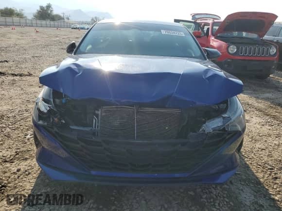 2021 Hyundai Elantra SEL с VIN 5NPLM4AG9MH046049, выставлен на аукционе Copart как лот 70634225 с пробегом 68 916 миль миль и Списание • Salvage title. История ставок и продаж доступна на DreamBid. Изображение 5.