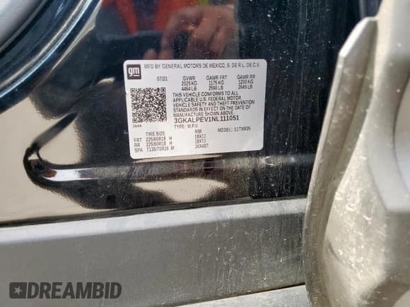 ✅ 2022 GMC Terrain SLT • VIN: 3GKALPEV1NL111051 • Lot: 71594975. Wystawiony na Copart z przebiegiem Nie podano. Bezpłatny archiwum sprzedaży aukcyjnych z USA i szczegółowy raport historii pojazdu na DreamBid. Zdjęcie 13.