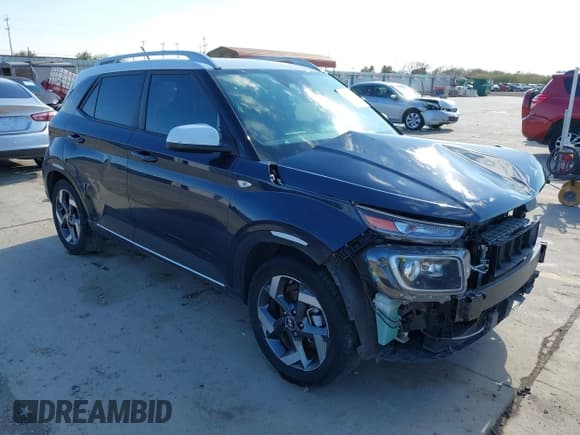✅ 2023 Hyundai Venue SEL • VIN: KMHRC8A32PU227274 • Lot: 41359663. Listed on IAAI with 30,211 mi. Free auction sales archive from the USA and detailed vehicle history report at DreamBid. Image 1.
