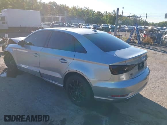 ✅ 2017 Audi A3 Premium • VIN: WAUB8GFF3H1033941 • Lot: 43167618. Listed on IAAI with 97,575 mi. Free auction sales archive from the USA and detailed vehicle history report at DreamBid. Image 3.