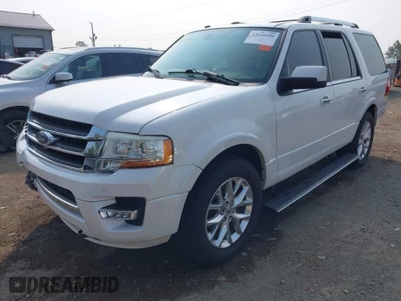✅ 2016 Ford Expedition Limited • VIN: 1FMJU2AT5GEF20314 • Lot: 43136090. Listed on IAAI with 124,166 mi. Free auction sales archive from the USA and detailed vehicle history report at DreamBid. Image 2.