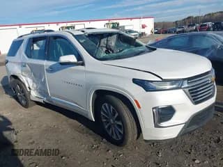 ✅ 2023 Chevrolet Traverse Premier • VIN: 1GNERKKW5PJ337350 • Lot: 41876199. Listed on IAAI with Not provided. Free auction sales archive from the USA and detailed vehicle history report at DreamBid. Image 1.