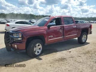 2016 Chevrolet Silverado 1500 High Country with VIN 3GCUKTECXGG191223, listed as a Copart auction lot 82107165 with 187,692 mi miles and Salvage title. Bid and sale history available at DreamBid. Image 1.