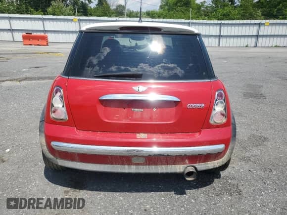 2003 MINI Hardtop with VIN WMWRC334X3TC47642, listed as a Copart auction lot 63665615 with Not provided miles and Salvage title. Bid and sale history available at DreamBid. Image 6.