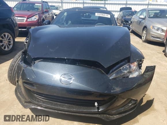 ✅ 2023 Mazda MX-5 Miata Club • VIN: JM1NDAC78P0562070 • Lot: 55296614. Wystawiony na Copart z przebiegiem 2 339 mil. Bezpłatny archiwum sprzedaży aukcyjnych z USA i szczegółowy raport historii pojazdu na DreamBid. Zdjęcie 5.