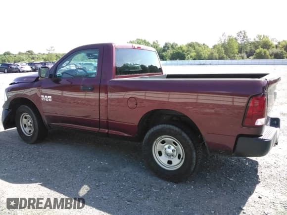 ✅ 2018 Ram 1500 Tradesman • VIN: 3C6JR7AG8JG167886 • Lot: 65372664. Listed on Copart with 101,116 mi. Free auction sales archive from the USA and detailed vehicle history report at DreamBid. Image 2.