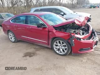 ✅ 2015 Chevrolet Impala LTZ • VIN: 1G1155SL9FU100053 • Lot: 41893618. Listed on IAAI with 183,104 mi. Free auction sales archive from the USA and detailed vehicle history report at DreamBid. Image 1.