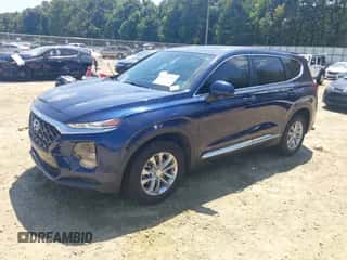 2019 Hyundai Santa Fe SE z VIN 5NMS23AD3KH065269, wystawiony jako IAAI lot #43127505 z przebiegiem 76 055 mil mil oraz . Historia ofert i sprzedaży dostępna na DreamBid. Obrazek 2.