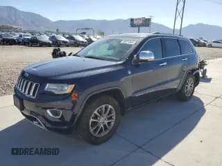 ✅ 2016 Jeep Grand Cherokee Overland • VIN: 1C4RJFCG2GC350920 • Lot: 80224945. Listed on Copart with 141,409 mi. Free auction sales archive from the USA and detailed vehicle history report at DreamBid. Image 1.