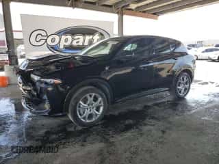 2024 Dodge Hornet R/T z VIN ZACPDFCW3R3A26354, wystawiony jako Copart lot #53850535 z przebiegiem 32 126 mil mil oraz Szkoda całkowita • Salvage title. Historia ofert i sprzedaży dostępna na DreamBid. Obrazek 1.