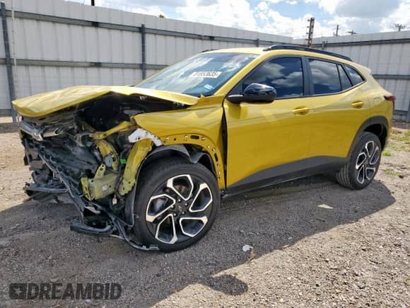 2025 Chevrolet Trax 2RS с VIN KL77LJEP2SC140356, выставлен на аукционе Copart как лот 81853635 с пробегом 11 612 миль миль и Списание • Salvage title. История ставок и продаж доступна на DreamBid. Изображение 1.