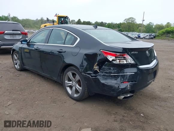 ✅ 2012 Acura TL Technology • VIN: 19UUA9E5XCA011482 • Lot: 42350660. Listed on IAAI with 182,326 mi. Free auction sales archive from the USA and detailed vehicle history report at DreamBid. Image 3.